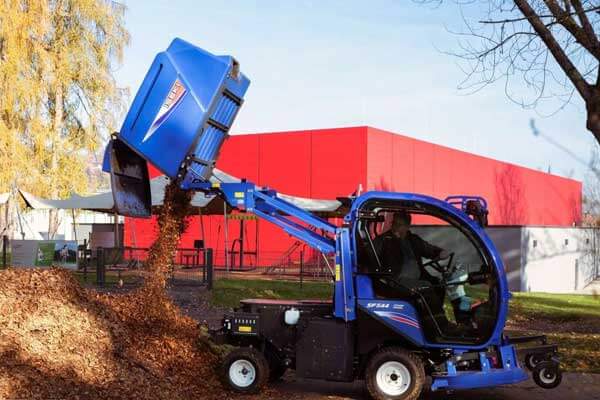 Iseki Zitmaaiers met Opvang category